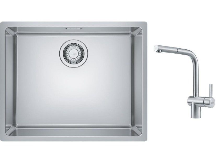 Set Franke MRX 210/610-50 Nerez + baterie Franke FC 3791 ATLAS NEO Nerez