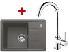Set Franke G265 BSG 611-62 Šedý kámen+FP 9000.031
