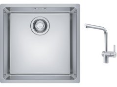 Set Franke MRX 210/610-40 Nerez + batéria Franke FC 3834 ATLAS NEO Nerez