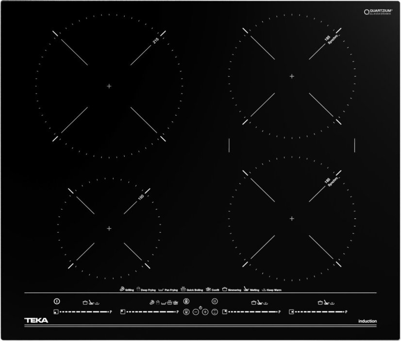 Indukční varná deska Teka ITC 64630 MST BK