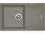 Granitový drez Sinks Linea 780 N Truffle