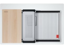 Granitový dřez Franke KNG PRO 610-73 Bílá-led