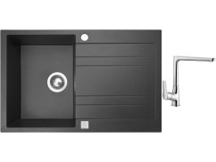 Set Sinks GRANDE 800 Granblack + batéria Sinks batéria CASPIRA chróm