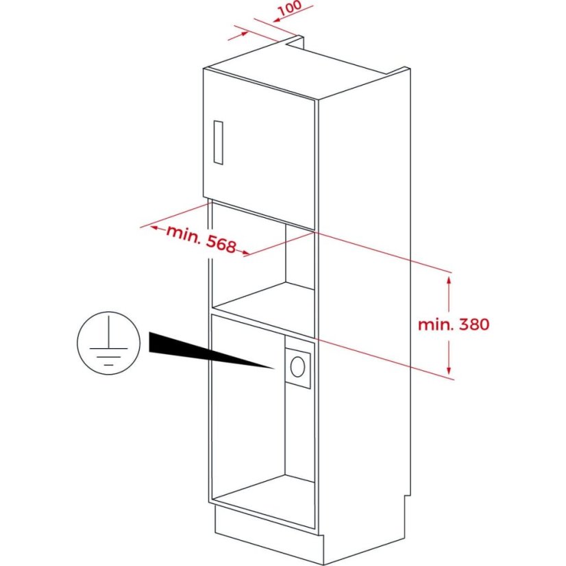 Vstavaná mikrovlnná rúra Teka ML 8220 L BIS BK