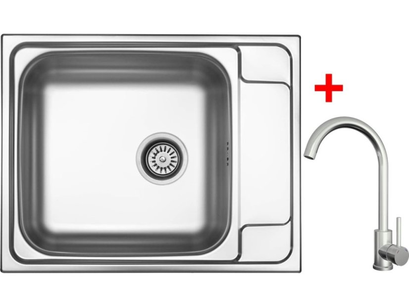 Sinks GRAND 630 + ARCO celonerezová