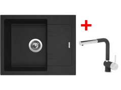 Sinks LINEA 600 Granblack + Mix 3 P GR