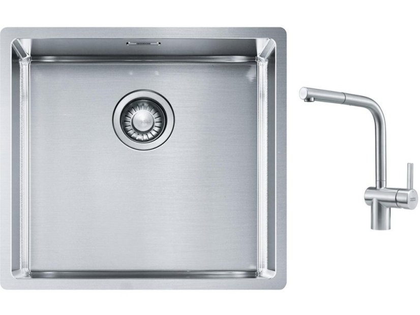 Set Franke BXX 210/110-45 Nerez + baterie Franke FC 3791 ATLAS NEO Nerez