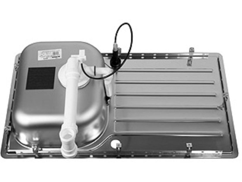 Nerezový drez Blanco LANTOS 45 S-IF Salto nerez kartáčovaný s excentrom