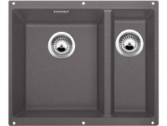 Granitový drez Blanco SUBLINE 340/160 U Sivá skala, ľavý, bez tiahla