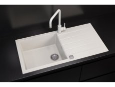 Granitový drez Alveus Cadit 50 biela 11