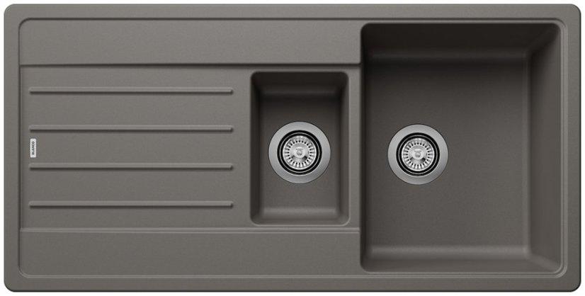 Granitový drez Blanco LEGRA 6 S sivá vulkán