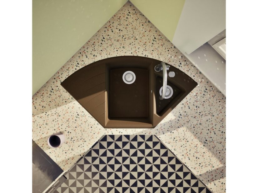 Granitový drez Schock Lotus C-150-A Bronze