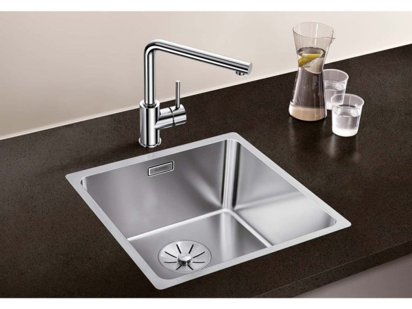 Nerezový dřez Blanco Andano 400 IF InFino Nerez hedvábný lesk