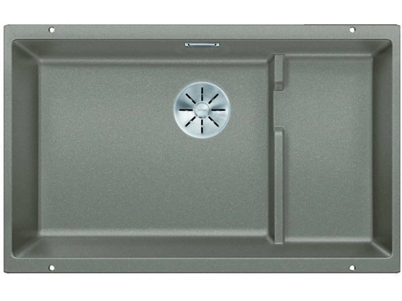 Granitový drez Blanco SUBLINE 700 U Level InFino tartufo drez vľavo