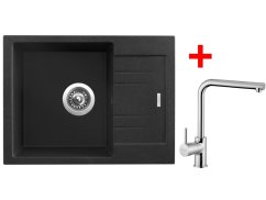 Set Sinks RAPID 580 Granblack + Elka Set Sinks RAPID 580 Granblack + Elka