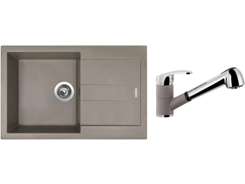 Set Sinks AMANDA 780 Truffle + baterie Sinks LEGENDA S Truffle