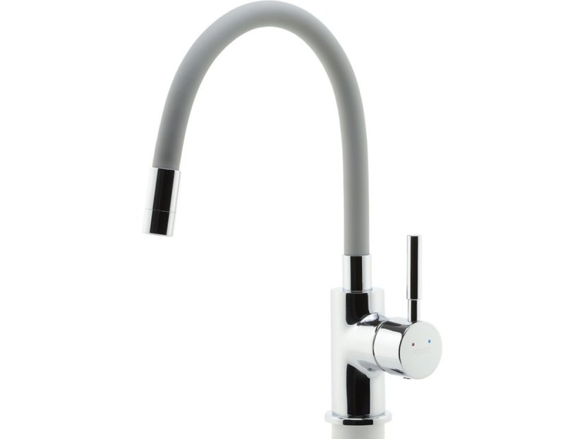 Drezová stojanková batéria Ferro Striebrošedá/chróm