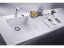 Set Sinks CUBE 560 Milk + batéria Sinks SLIM S2 kartáčovaná