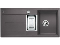 Granitový drez Blanco METRA 6 S F sivá skala s excentrom , príslušenstvo