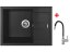 Sinks AMANDA 650 Metalblack + Flexia