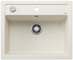 Granitový drez Blanco DALAGO 6 bielá soft s excentrom