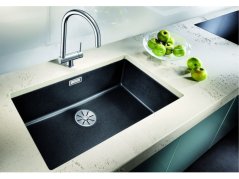 Granitový dřez Blanco Subline 700 U InFino bílá soft