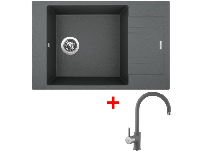 Set Sinks VARIO 780 Titanium + Vitalia GR