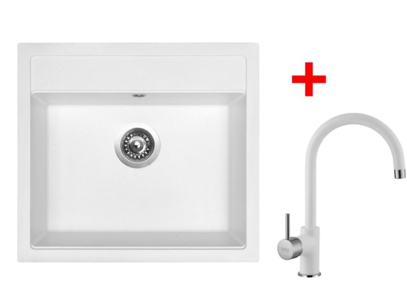 Set Sinks Solo 560 Milk + Vitalia GR