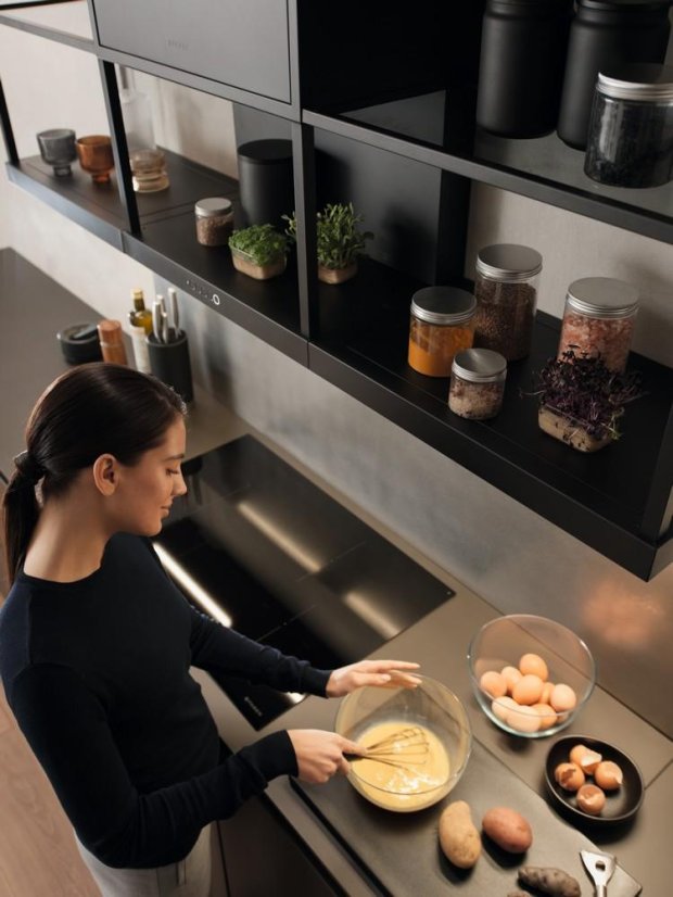 Komínová digestoř Faber MODULAR BK MATT F60