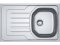 Nerezový dřez Franke OLL 611-79 Tkaná struktura