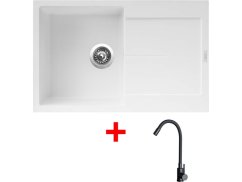 Sinks ULTIMA 790 Milk + ELASTA čierná matná