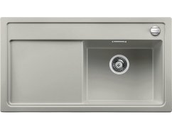 Granitový drez Blanco ZENAR 5 S perlovo šedá drez vpravo s excentrom krájací des Granitový drez Blanco ZENAR 5 S perlovo šedá drez vpravo s excentrom krájací des