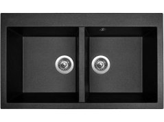 Set Sinks AMANDA 860 DUO Metalblack + batéria Sinks ENIGMA S Metalblack