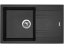 Sinks LINEA 780 Metalblack + Elka čierná matná