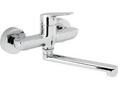 Umyvadlová dřezová baterie 150 mm Metalia 54 ECO, chrom