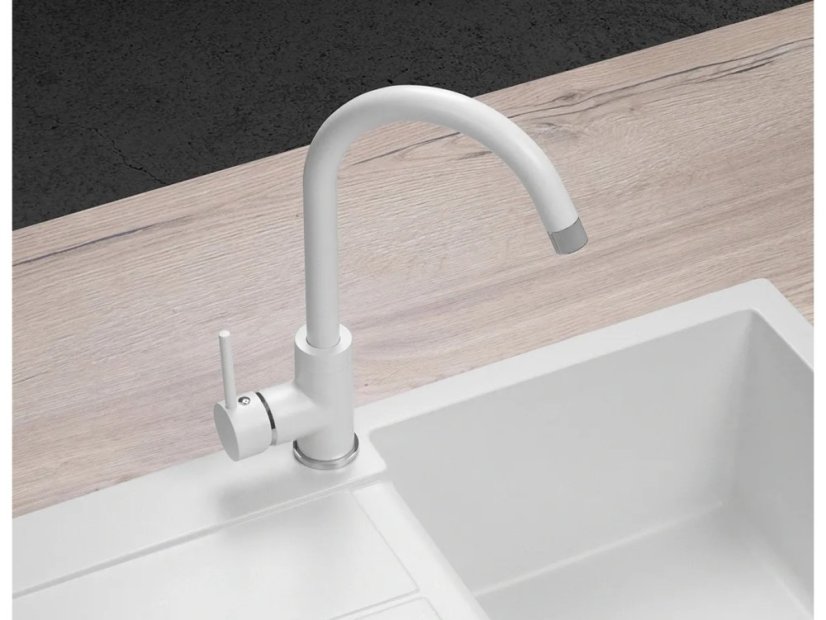 Dřezová baterie Concept BDG3334wh Bílá