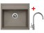 Set Sinks Solo 560 Truffle + Vitalia
