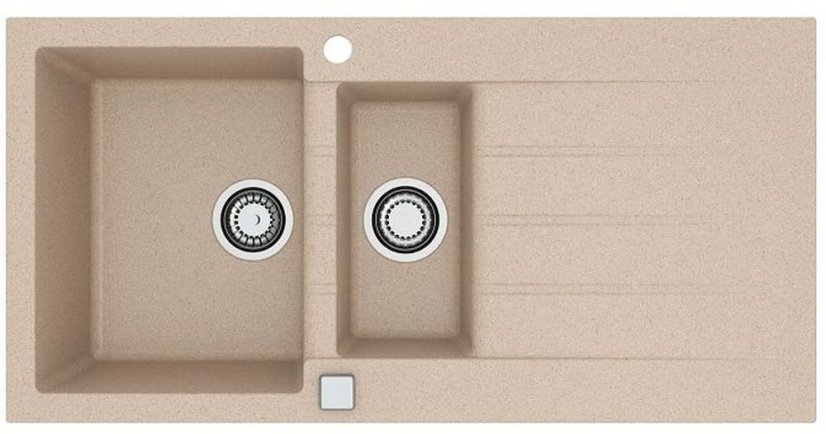 Granitový drez Alveus Cadit 80 terra 22