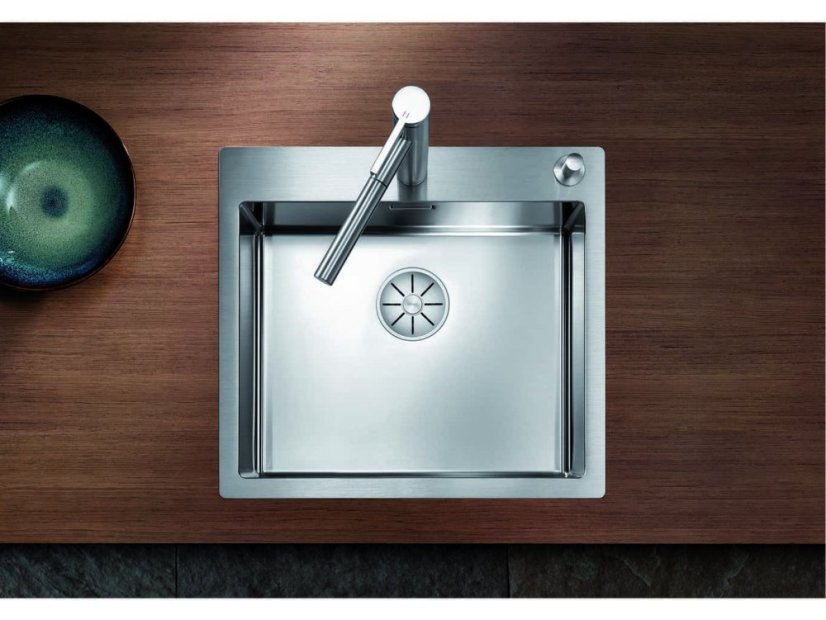 Nerezový dřez Blanco CLARON 500-IF/A InFino Nerez durinox s táhlem