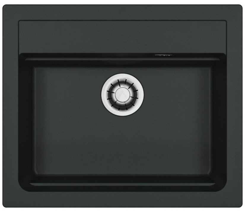 Granitový drez Alveus ATROX 30 QC čierný matný  A90