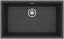 Granitový drez Alveus Omni 40 Čierná matná
