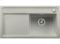 Granitový dřez Blanco ZENAR 5 S Silgranit perlově šedá dřez vpravo s excentrem krájecí des