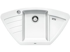 Granitový drez Blanco ZIA 9 E biela s excentrom Granitový drez Blanco ZIA 9 E biela s excentrom