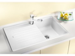 Granitový drez Blanco ZIA 45 SL bielá