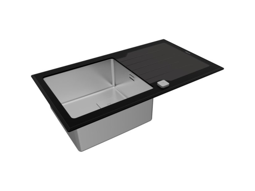 Kuchyňský dřez Teka Diamond RS15 1B 1D 86 BK