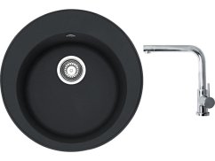 Set Franke ROG 610 Onyx + Franke FN 0143 Chrom