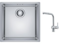 Set Franke MRX 210/610-40 Nerez + batéria Franke FC 3791 ATLAS NEO Nerez