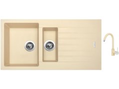 Set Sinks PERFECTO 1000.1 Sahara + baterie Sinks MIX 35 Sahara