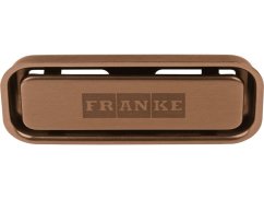 Hranatá krytka skrytého prepadu Franke Celonerez Medená