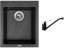 Set Sinks CUBE 410 Metalblack + baterie Sinks PRONTO Metalblack